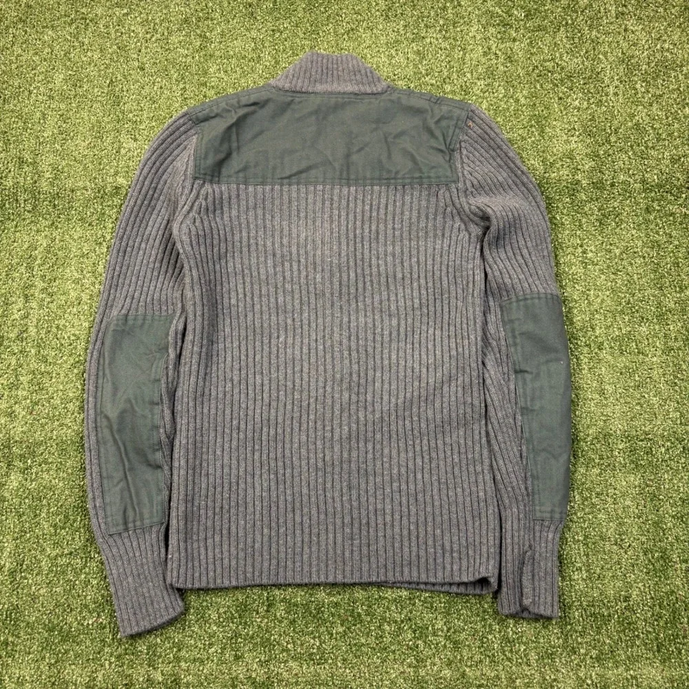 Vintage L.L. Bean Full Zip Merino Wool Sweater